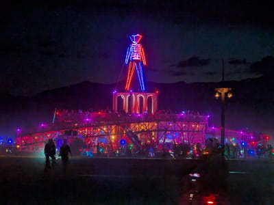 Our Burning Man Experience: \"The Man\"