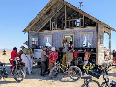 Our Burning Man Experience: Tea Anyone?