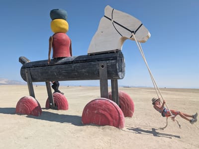 Our Burning Man Experience: One Tin Soldier