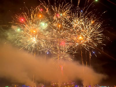 The Climax - The Burning of the Man: Pyro show