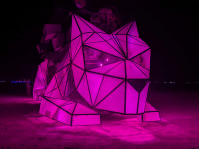 So, What is Burning Man: Purrfect Punch Camp's Huggzilla