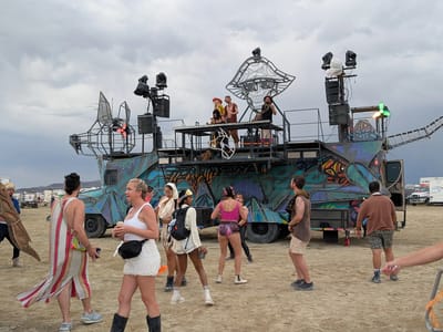 Our Burning Man Experience: Typical day at Burning Man