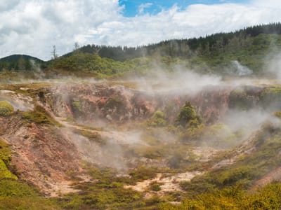 Taupo Volcanic Zone - Wairakei Thermal Valley: Craters of the Moon