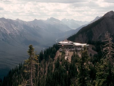 Banff National Park: Sulphur Mountain Summit Restaurant