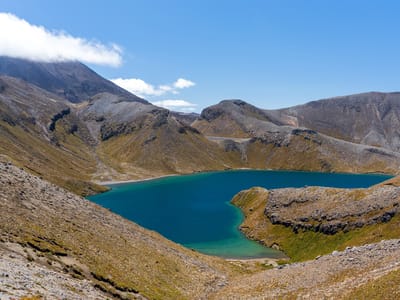 Tongariro National Park: Upper Tama Lake