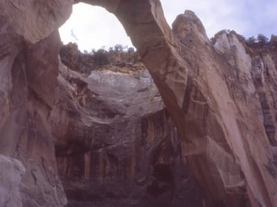 El Malpais National Monument: Lolo's solo photo of La Ventana Natural Arch