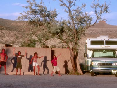 Flaming Gorge National Recreation Area  - Fire Hole Canyon: Foolish Egyptian Family Shadows
