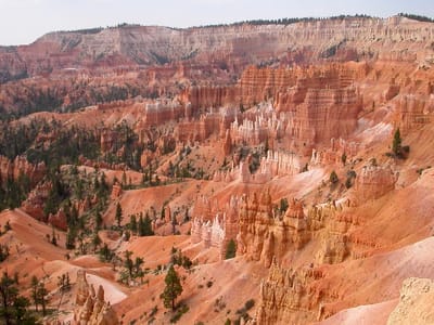 Bryce Canyon National Park: Colorful hoodoos in the amphitheater