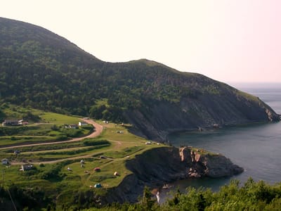 Meat Cove: View approaching Meat Cove