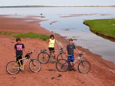 Cavendish: Lolo and Boys on Homestead Trail