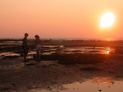 Trois Pistoles: Sunset over the St. Lawrence