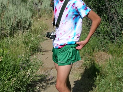 Black Canyon of the Gunnison National Park: Andrew ready to hike!