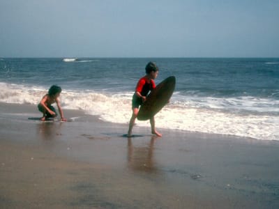 Cape Hatteras National Seashore: Determined Skimboarders