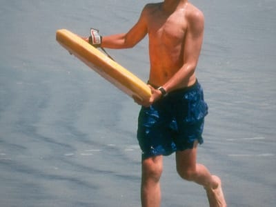 Hunting Island State Park: Tom post boarding