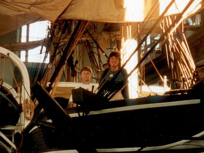 New Bedford Whaling Museum: Lolo and Tom on Lagoda