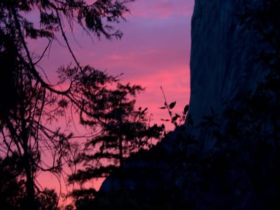 Yosemite Valley: El Capitan Alpenglow - TJG
