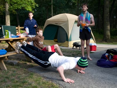 Indiana Dunes National Lakeshore: Getting A Workout In At The Campground