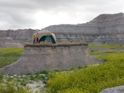 Badlands National Park: Tenative Campsite