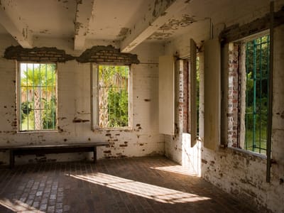 Huntington Beach State Park: Atalaya Castle interior view