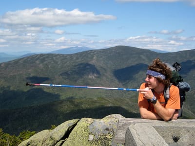 Garfield Ridge Campsite: Garfield Ridge - Pointing to Camel's Hump, VT