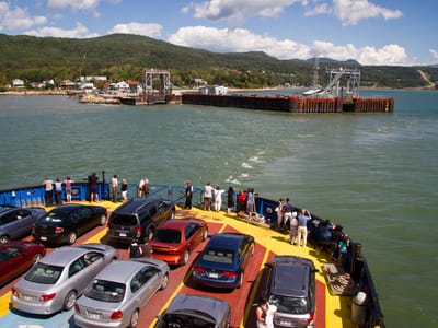Isle-aux-Coudres: Ferry to Isle-aux-Coudres - TJG