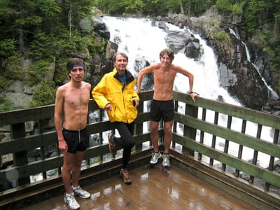 Mont-Tremblant: Herb and Boys at Les Chutes-Croches - Lolo