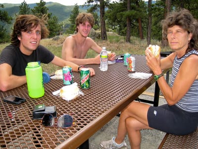 Peak to Peak Highway: Picnic lunch at Betasso Preserve