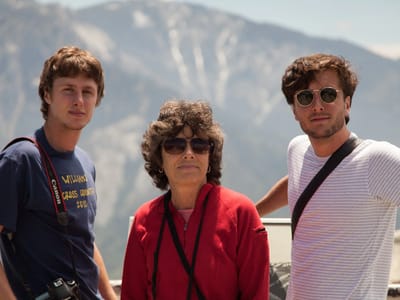 Sequoia and Kings Canyon National Parks: Lolo and Boys at Summit of Moro Rock