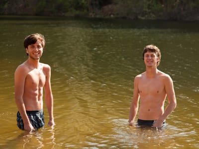 Sequoia and Kings Canyon National Parks: Boys in Hume Lake