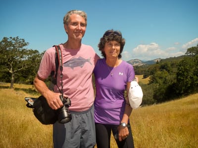 Sebastopol and Side Trips through Sonoma and Marin County: Lolo and Herb at Annadel State Park
