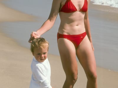 Chappaquiddick: Lolo and Andrew on the Beach