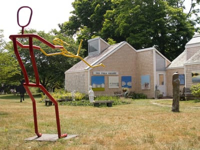 West Tisbury: Field Gallery Sculpture
