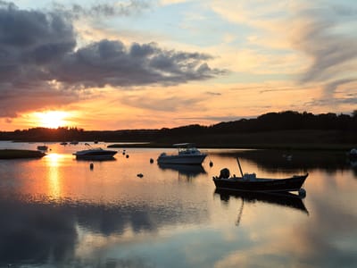 Chilmark: Nashaquitsa Pond Sunset