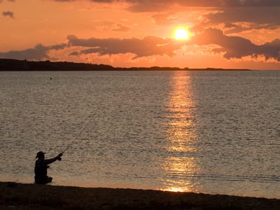 Aquinnah: Fly Fishing Lobsterville Beach