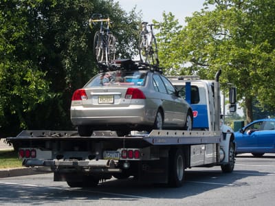 Brother's House in Ohio: Andrew's wounded Honda Civic