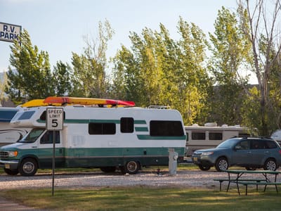 Drive through Wyoming to Ogden: Camping at Ogden Utah