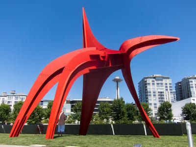 Seattle: Calder's \"Eagle\" at the Olympic Sculpture Park