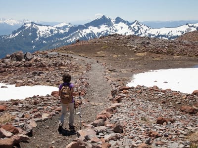 Mount Rainier National Park: Lolo on the Golden Gate Trail