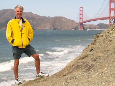 San Francisco North / Petaluma KOA and Side Trips to San Francisco: Herb at Baker Beach