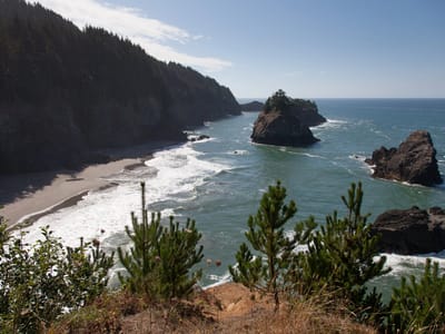 Sunset Bay State Park: Samuel H. Boardman State Scenic Corridor Ocean View