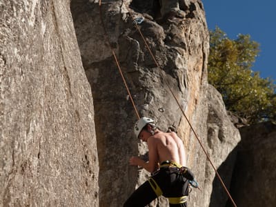 Yosemite National Park: Tommy at Five and Dime Wall