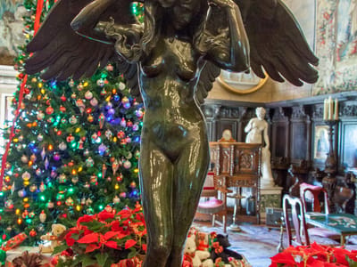 San Simeon State Park and Hearst Castle: Hearst Castle at Christmas