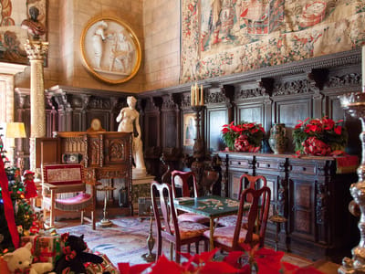 San Simeon State Park and Hearst Castle: Hearst Castle Great Room Detail