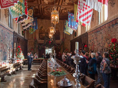 San Simeon State Park and Hearst Castle: Hearst Castle Dining Room