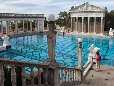 San Simeon State Park and Hearst Castle: Hearst Castle Neptune Pool Entrance