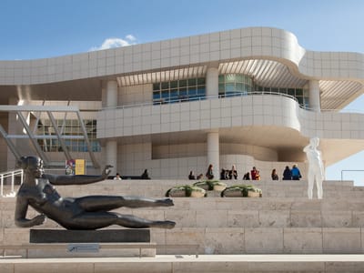 Getty Museums: Getty Center Main Entrance