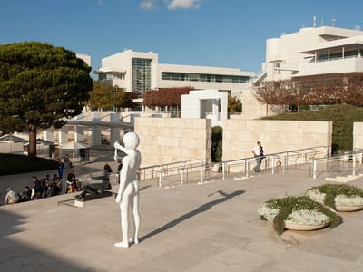 Getty Museums: Getty Center Entrance Stairs