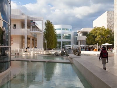 Getty Museums: Getty Center Courtyard