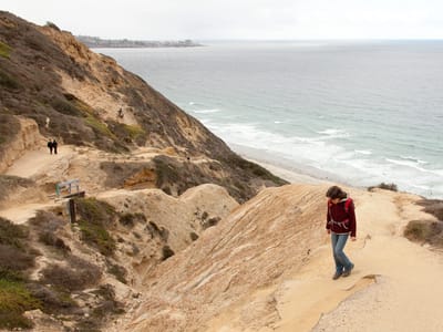 Campland on the Bay and San Diego Side Trips: Hike Down to Torrey Pines State Beach
