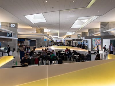Flight Home: United Terminal at SFO